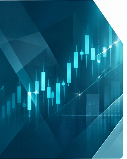 Chart illustrating growth in financial indicators
