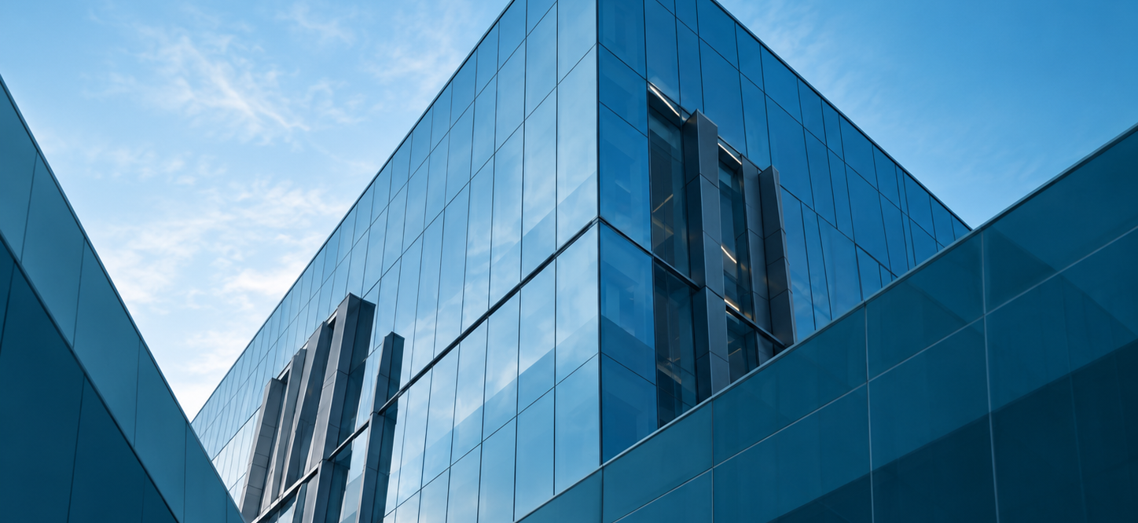 Modern building facade