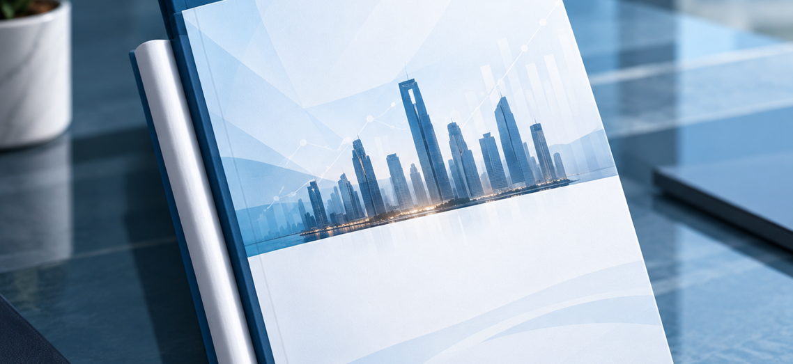 Financial results report cover